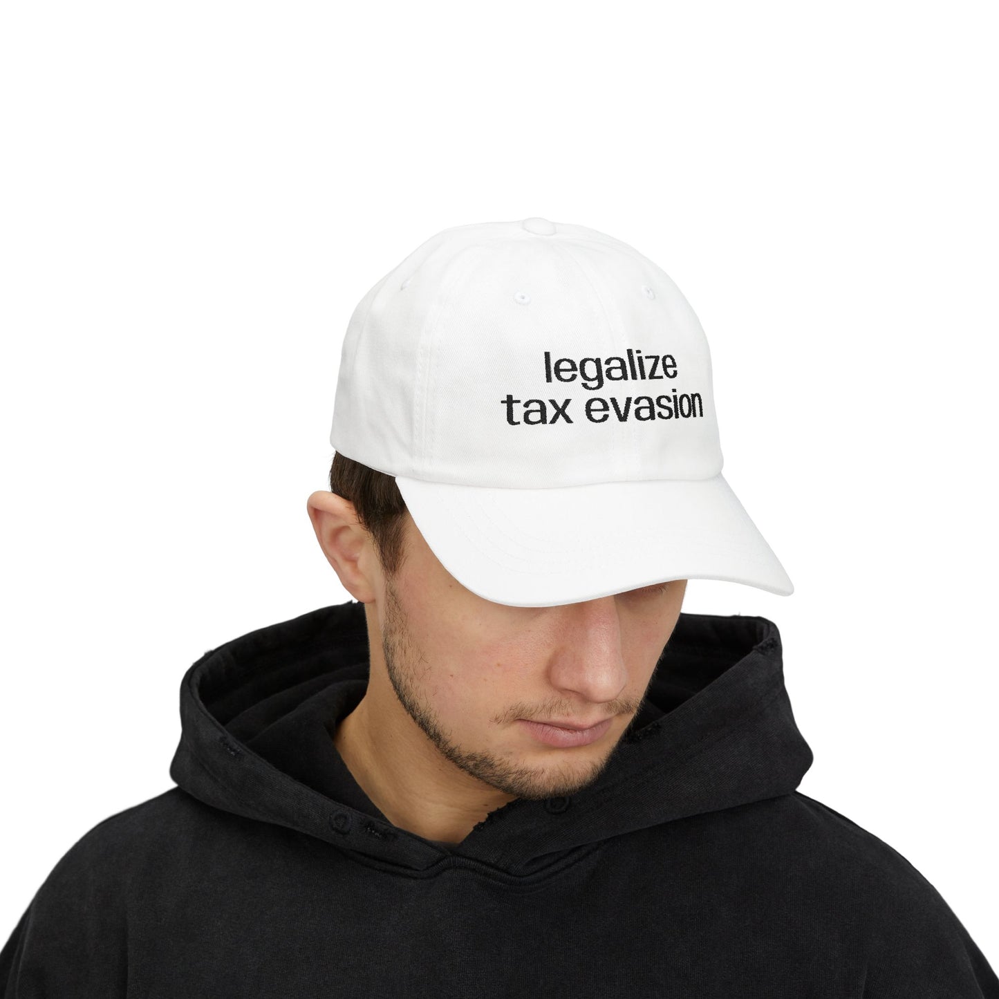 "Legalize Tax Evasion" Embroidered Hat