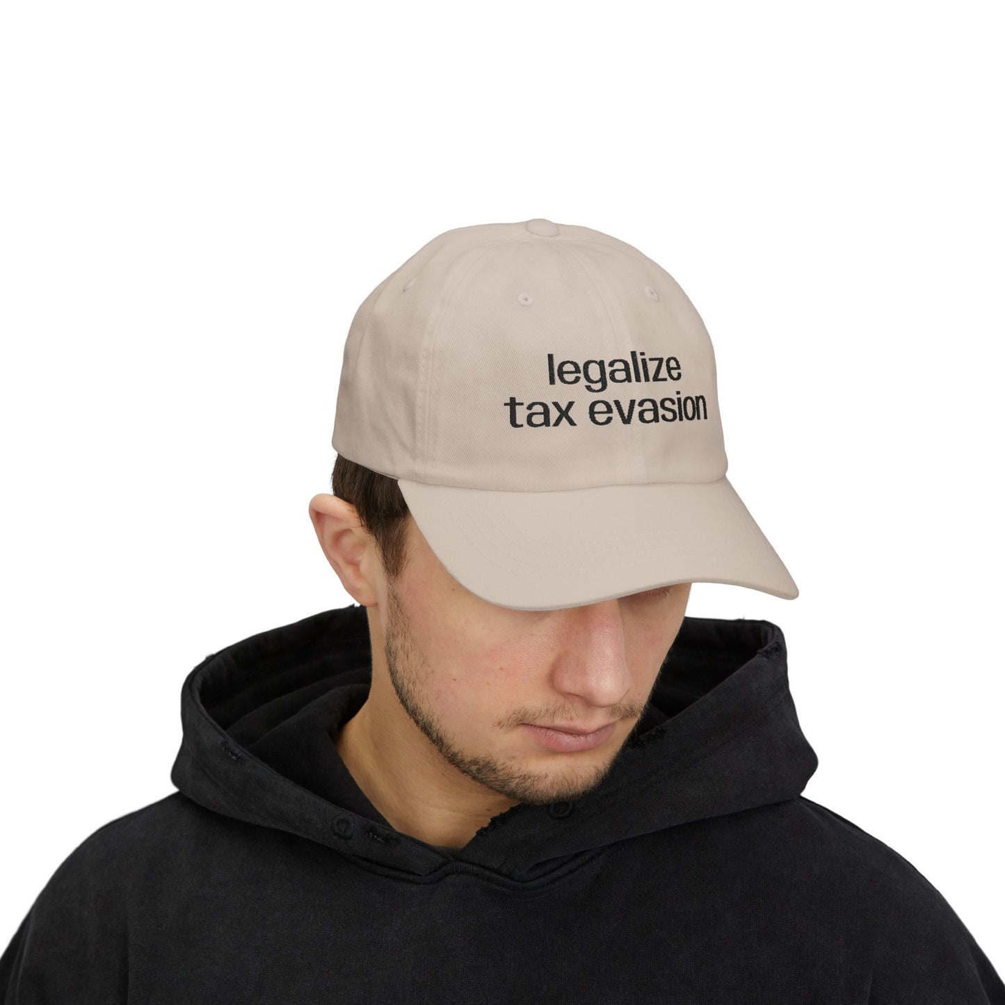"Legalize Tax Evasion" Embroidered Hat